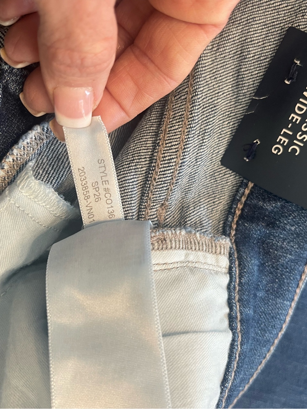 J. Crew NWT Women Classic Blue Wide-Leg Jeans sz26 CO136 - Picture 9 of 11